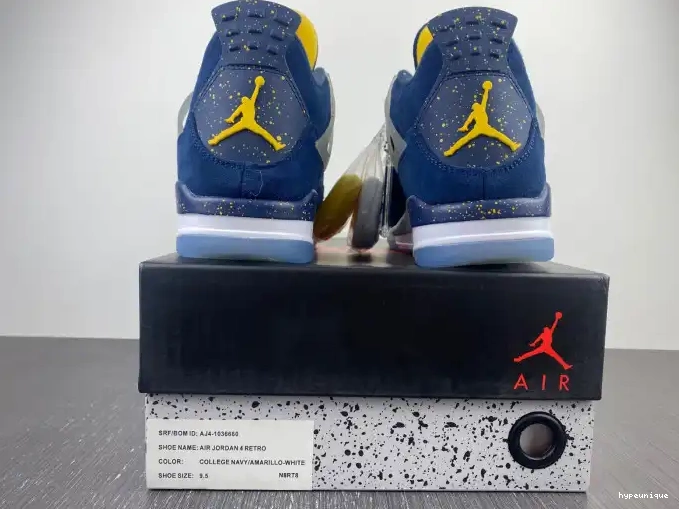 HYPE AJ4-1036660 Michigan (PE) Jordan Air Retro 4 0530